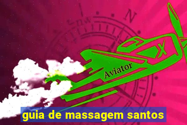 guia de massagem santos